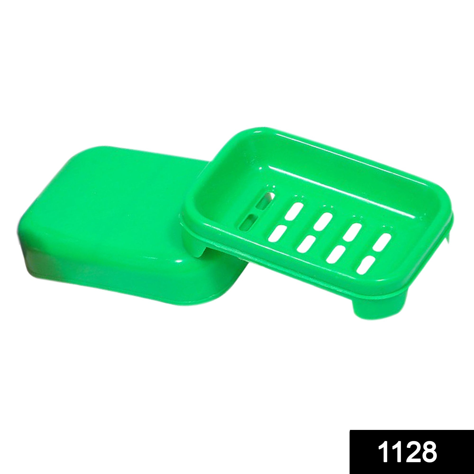 Plastic soap holder with a cover, protects soap from water and dust. Plastic soap holder with a cover, protects soap from water and dust.